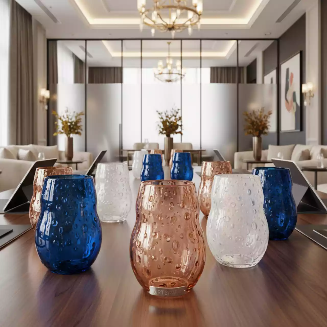 Аренда Стакан пузырьки 350 мл в Boutique Hotel PORTUM 1905 — ART SPACE