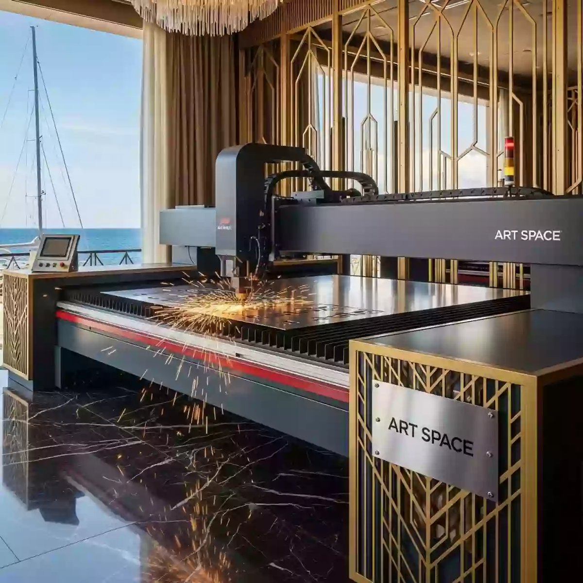 Аренда Станок лазерной резки листового металла Linzlaser MFSC 6020 15000 W на парусной регате (Сочи)