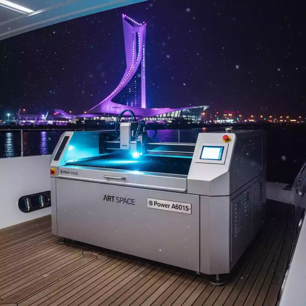 Аренда Станок лазерный B Power A6015 30000WB на VIP теплоходе (Морпорт
