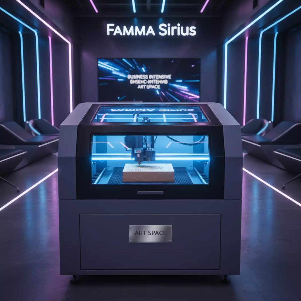 Аренда Станок лазерный гравировальный Photonim P1812 Scan Pro в Gamma Sirius — ART SPACE