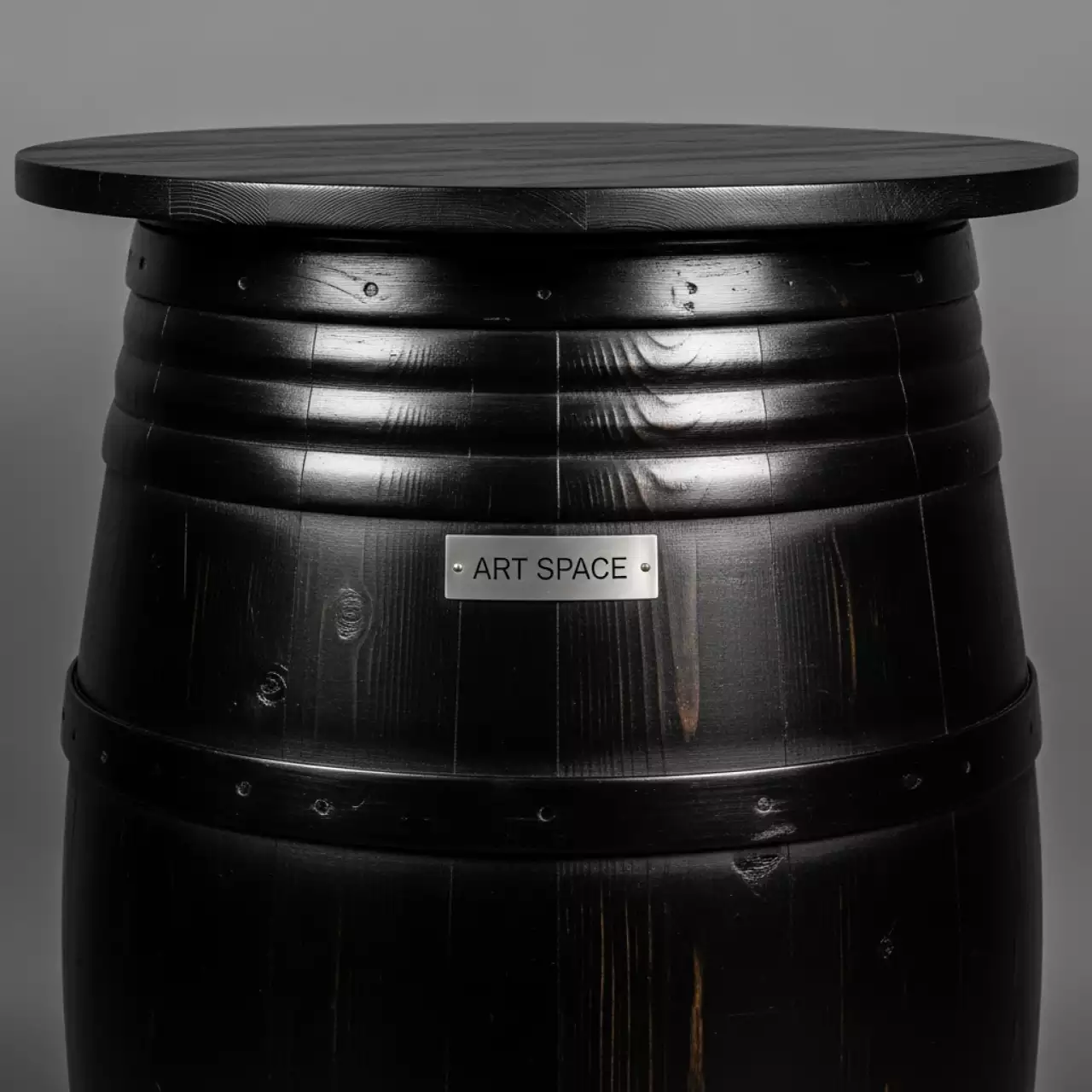 Аренда Стол бочка Barrel черный