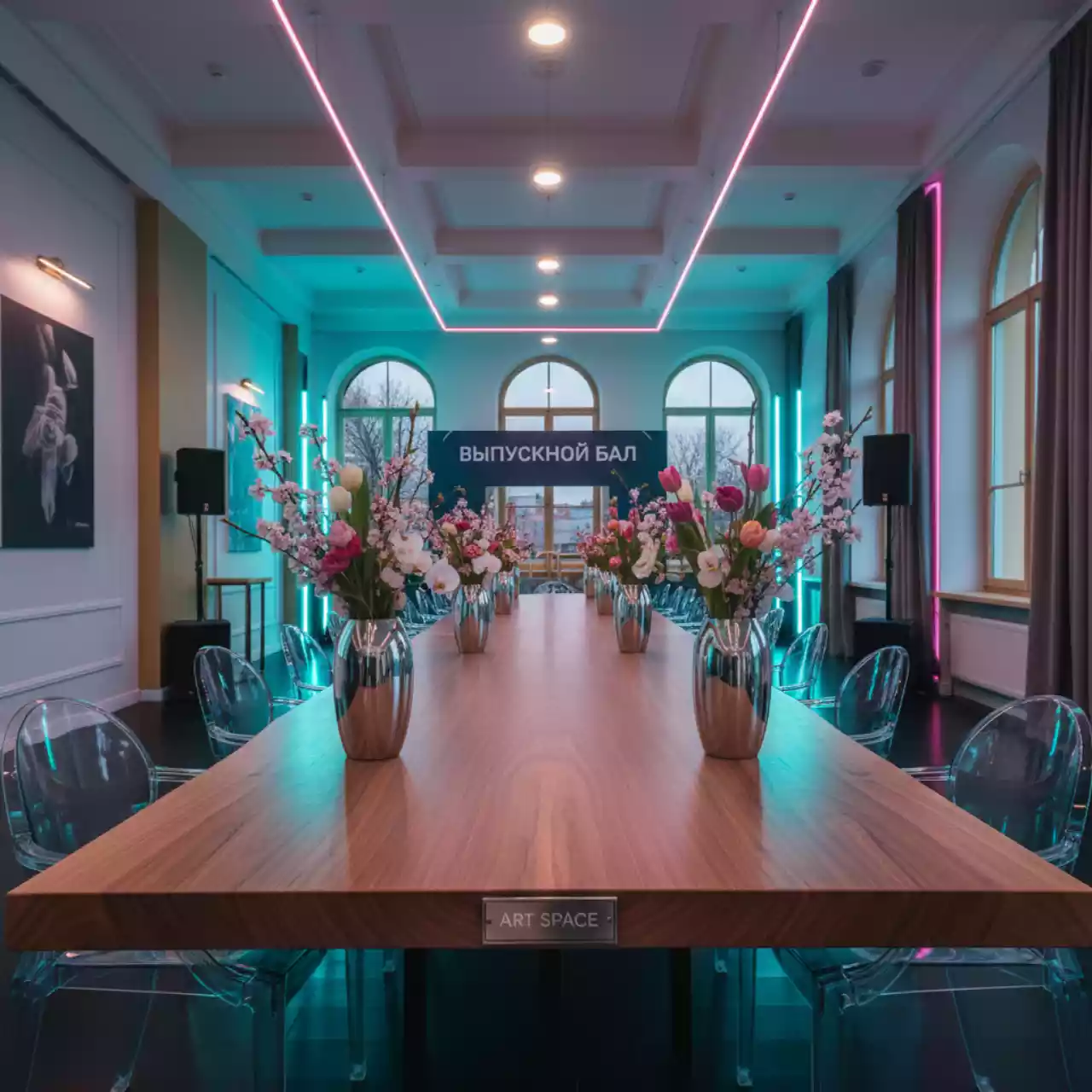 Аренда Стол Friends деревянный обеденный в Boutique Hotel PORTUM 1905 — ART SPACE