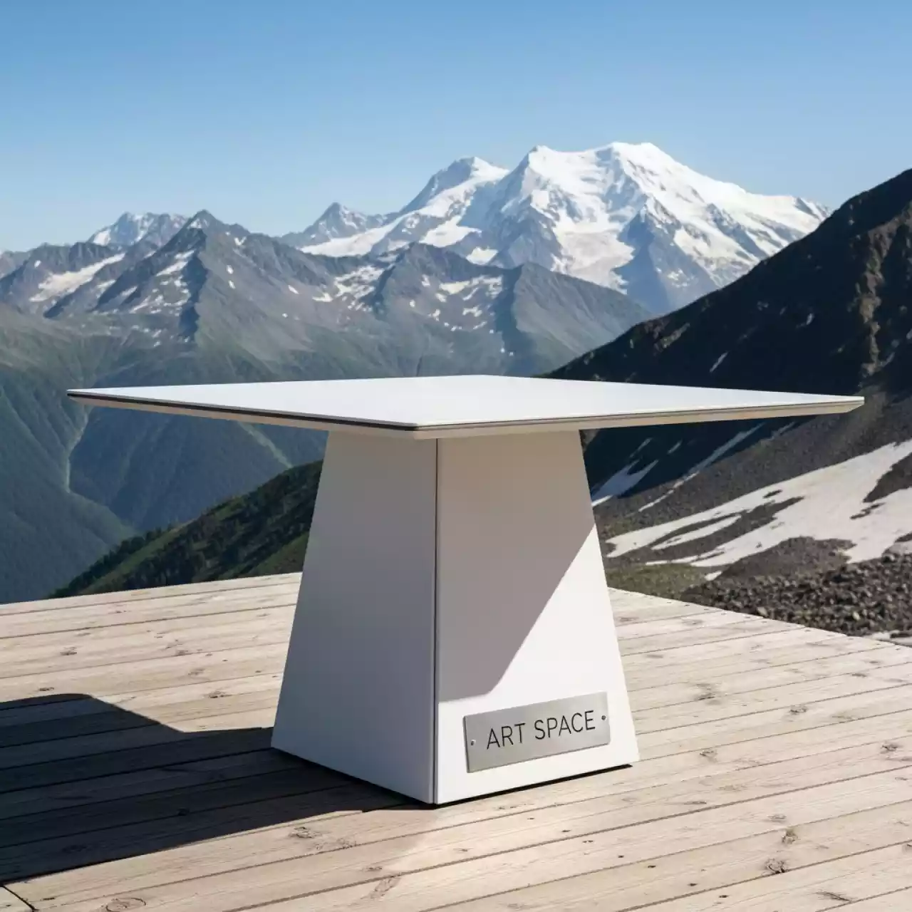Аренда Стол садовый на площадке Rosa Peak (2320м) — ART SPACE