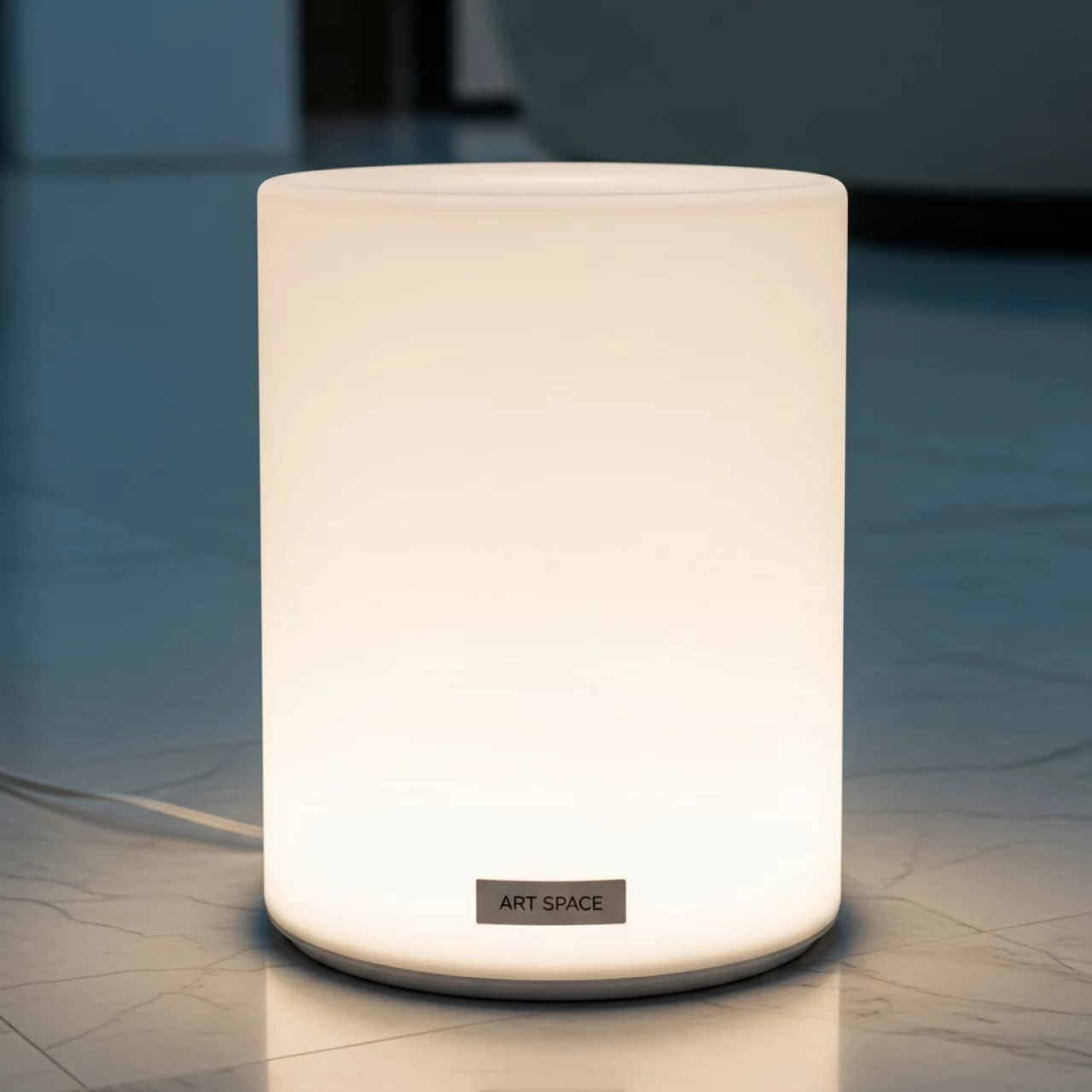 Аренда Стол светодиодный LED Cylindro 35 см White 12V в отеле Radisson Lazurnaya — ART SPACE