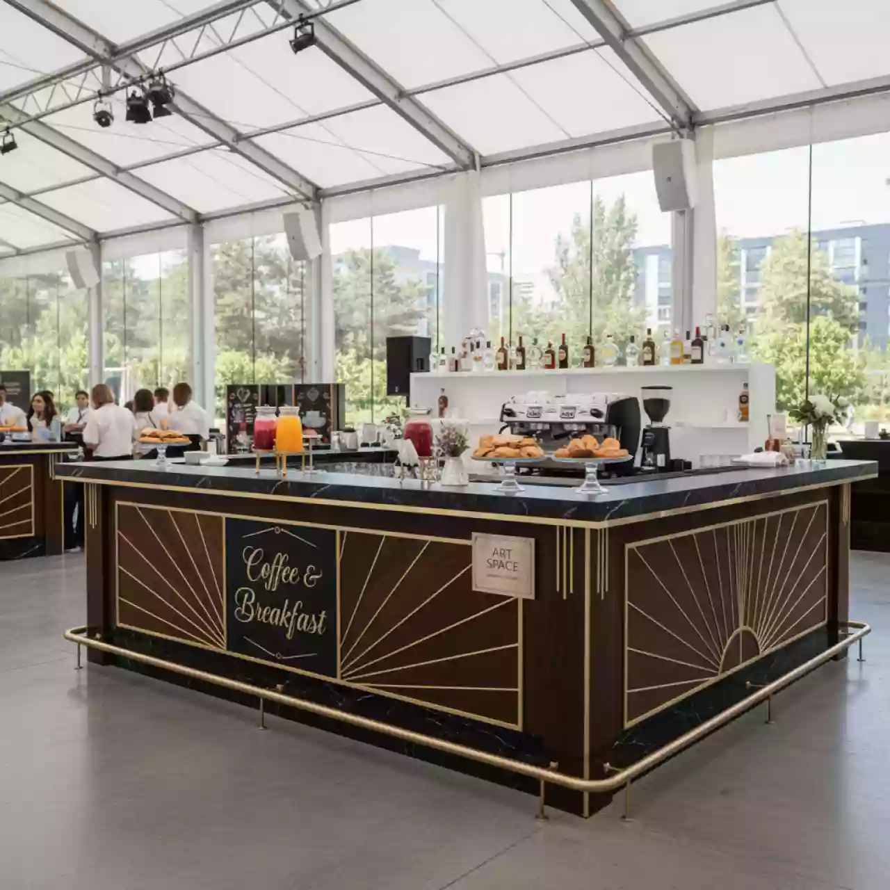 Аренда Стойка барная Coffee & Breakfast в Omega Sirius