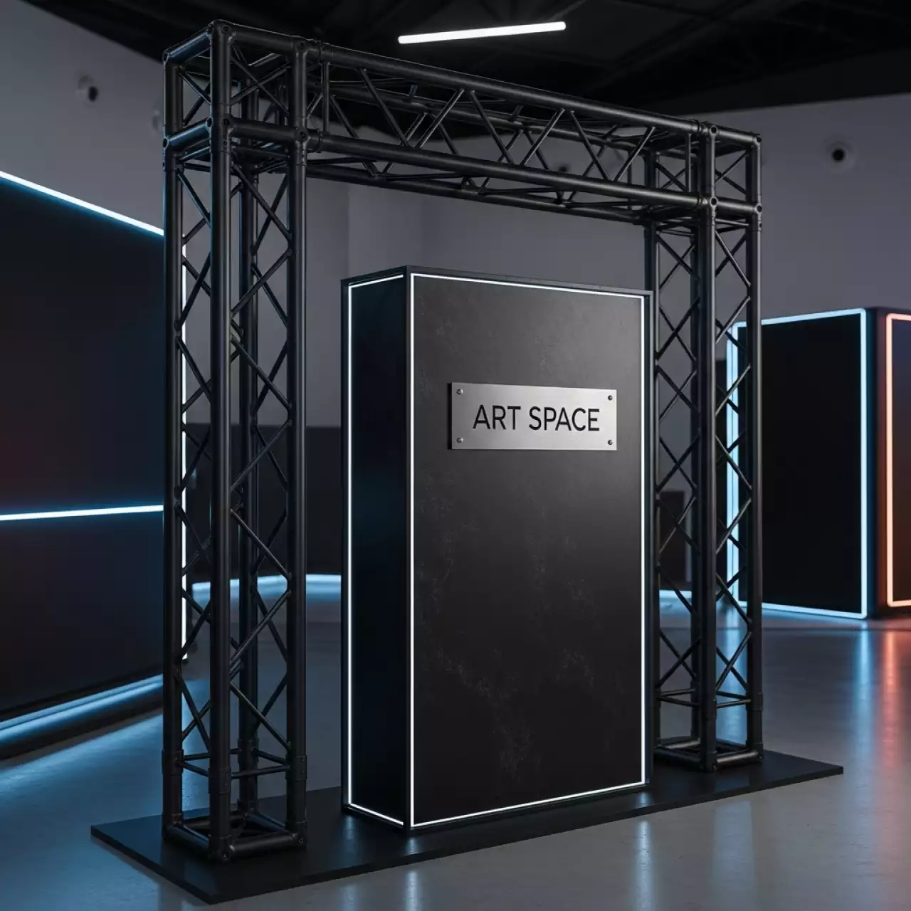 Аренда Стойки напольные для рекламы в Omega Sirius — ART SPACE