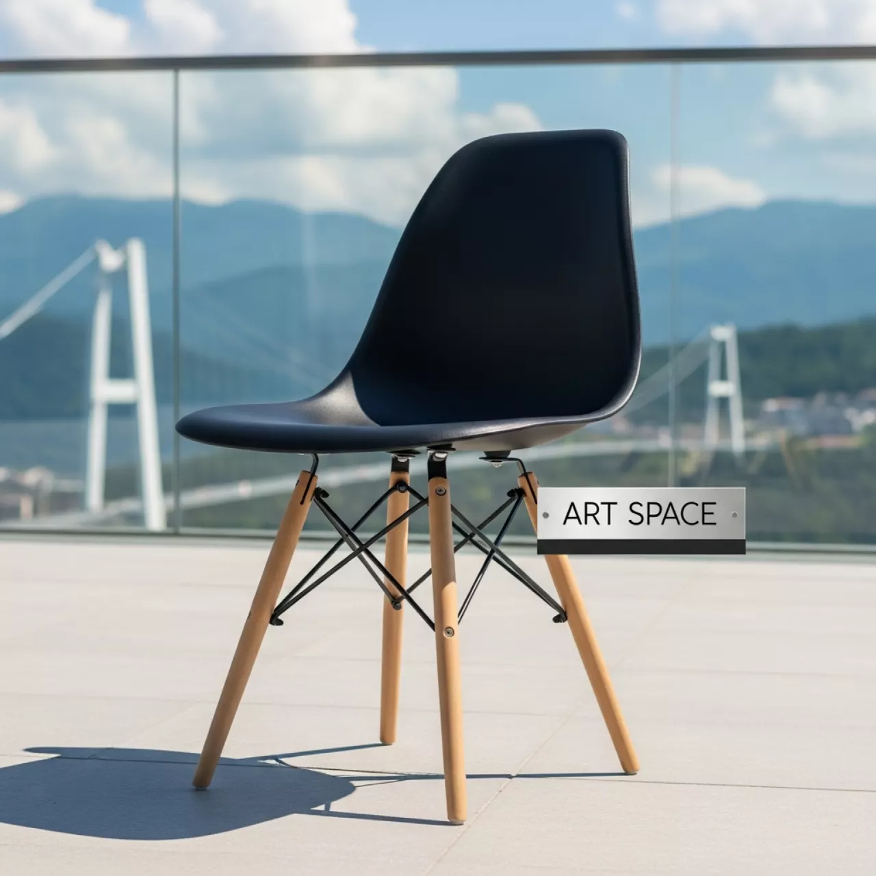 Аренда Стул Eames Black в Skypark Sochi
