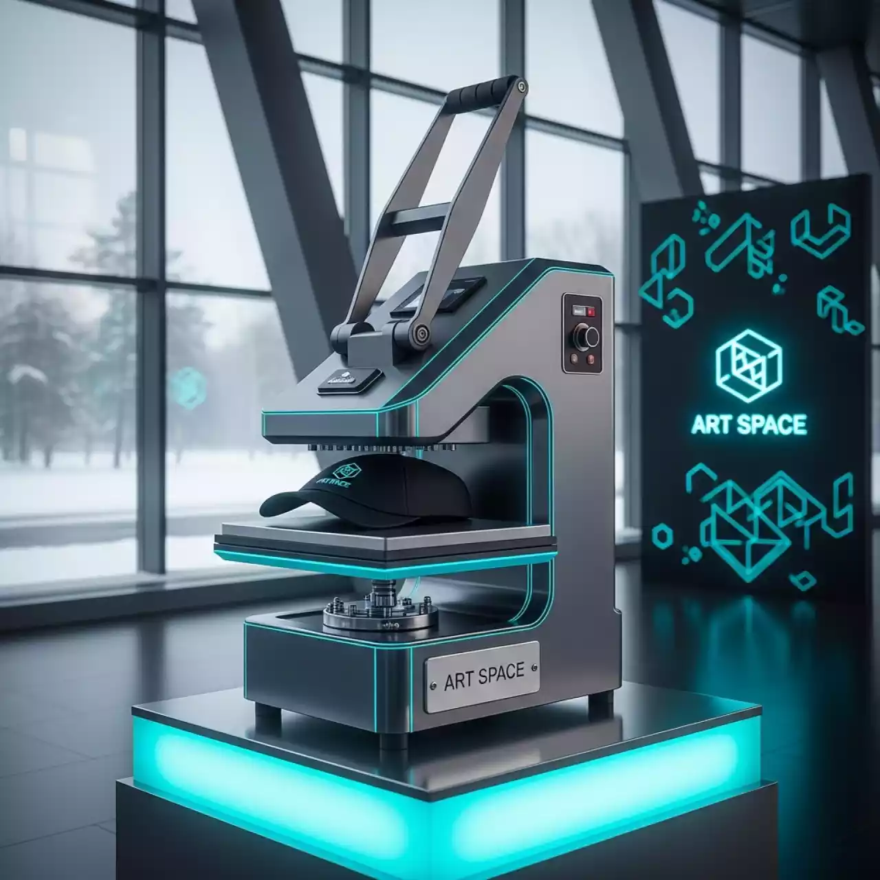Аренда Термопресс кепочный Bulros TC 12 в Университете «Сириус» — ART SPACE