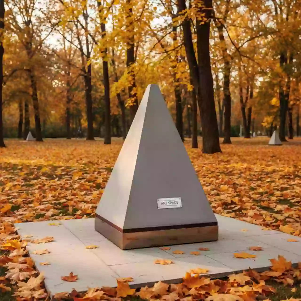 Аренда Тумба бетонная Пирамида 400 кг в санатории «Октябрьский» — ART SPACE