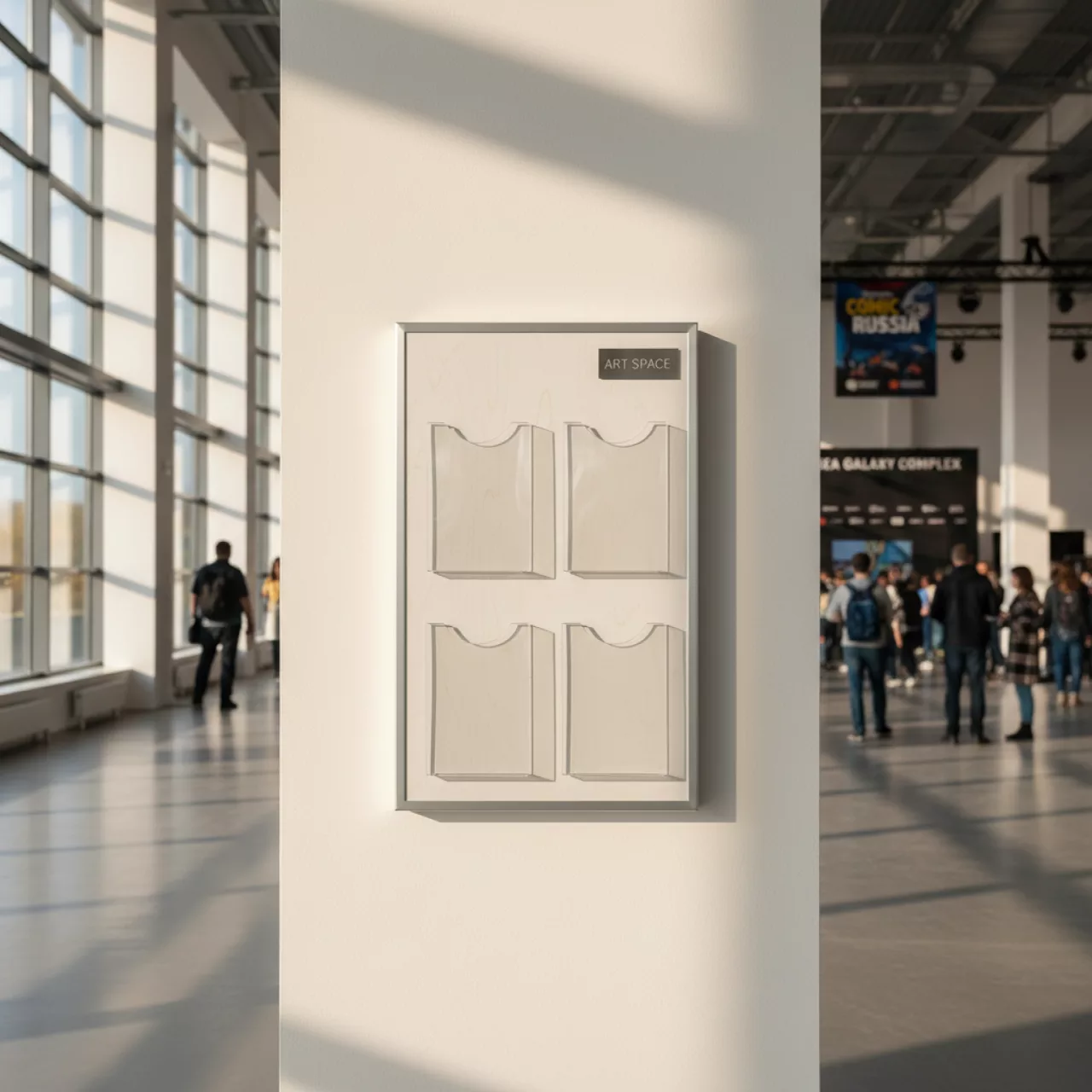 Аренда Уголок покупателя эконом 4 кармана в комплексе Sea Galaxy — ART SPACE