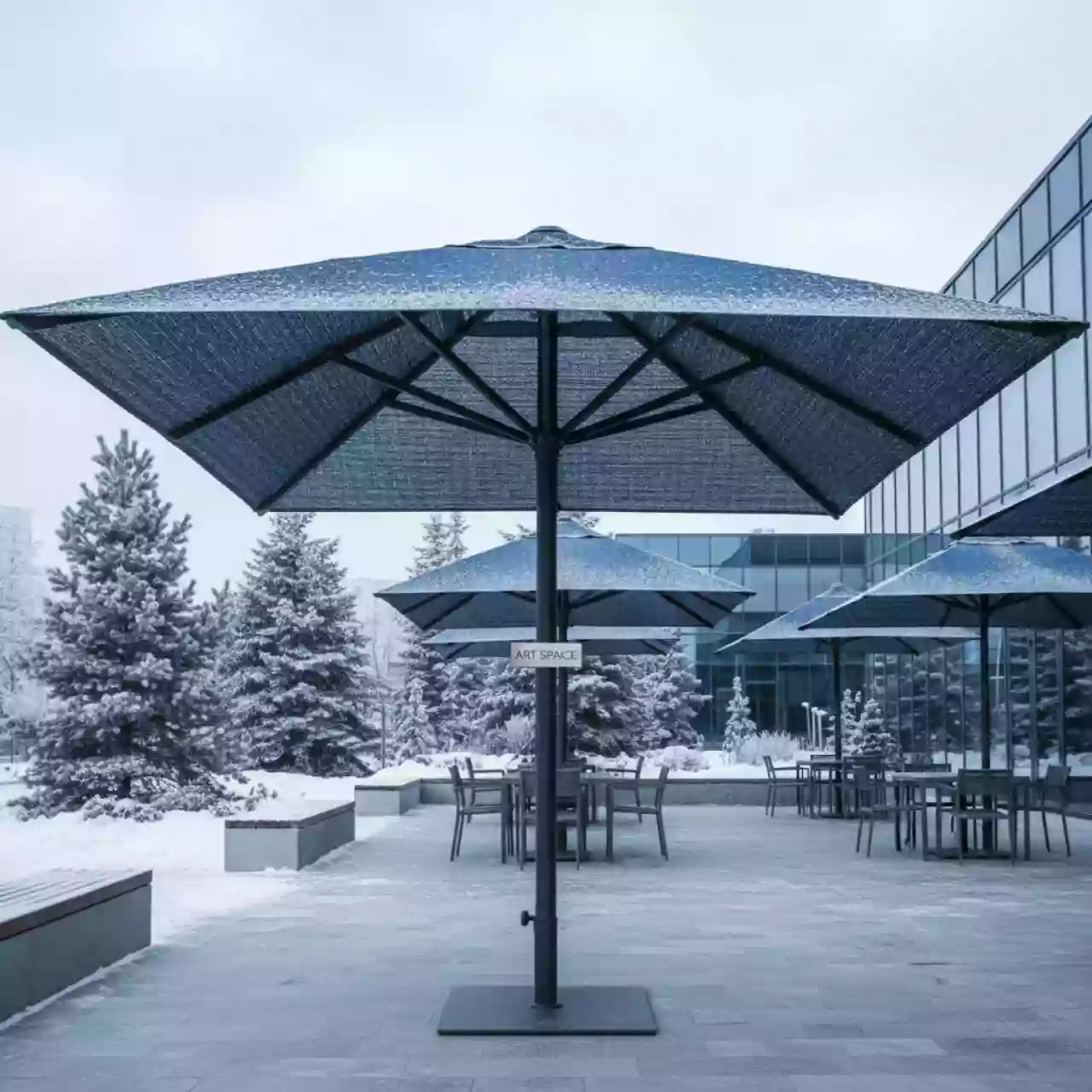 Аренда Зонт премиум плетеный для ресторана в City Park Hotel Sochi — ART SPACE
