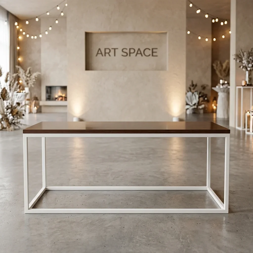 Аренда банкетки White Wood— заказать в ART SPACE