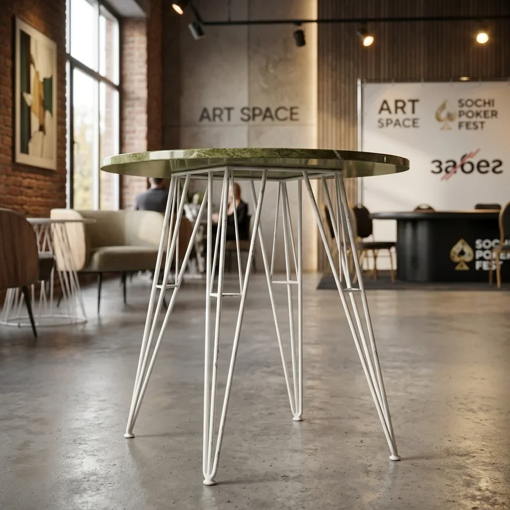 Аренда белого стола— заказать в ART SPACE