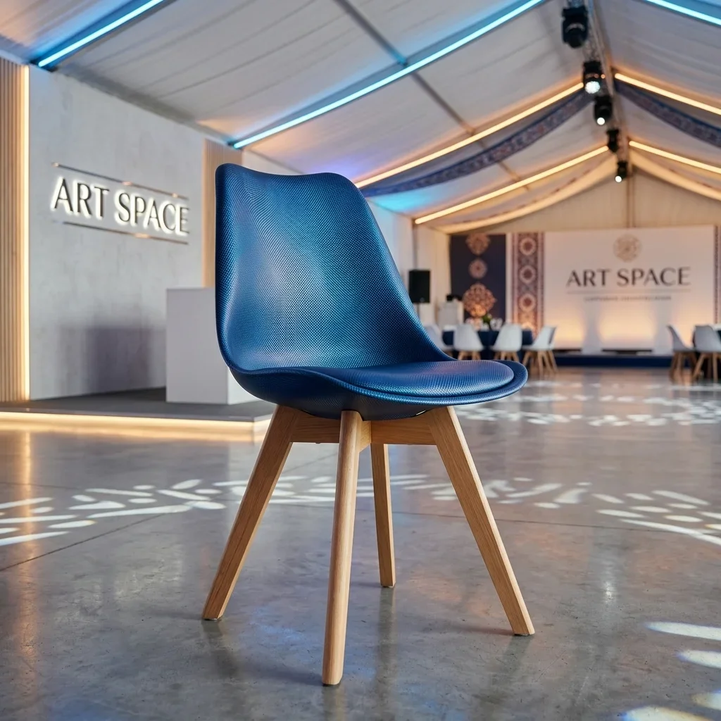 Аренда белого стула Wood— заказать в ART SPACE