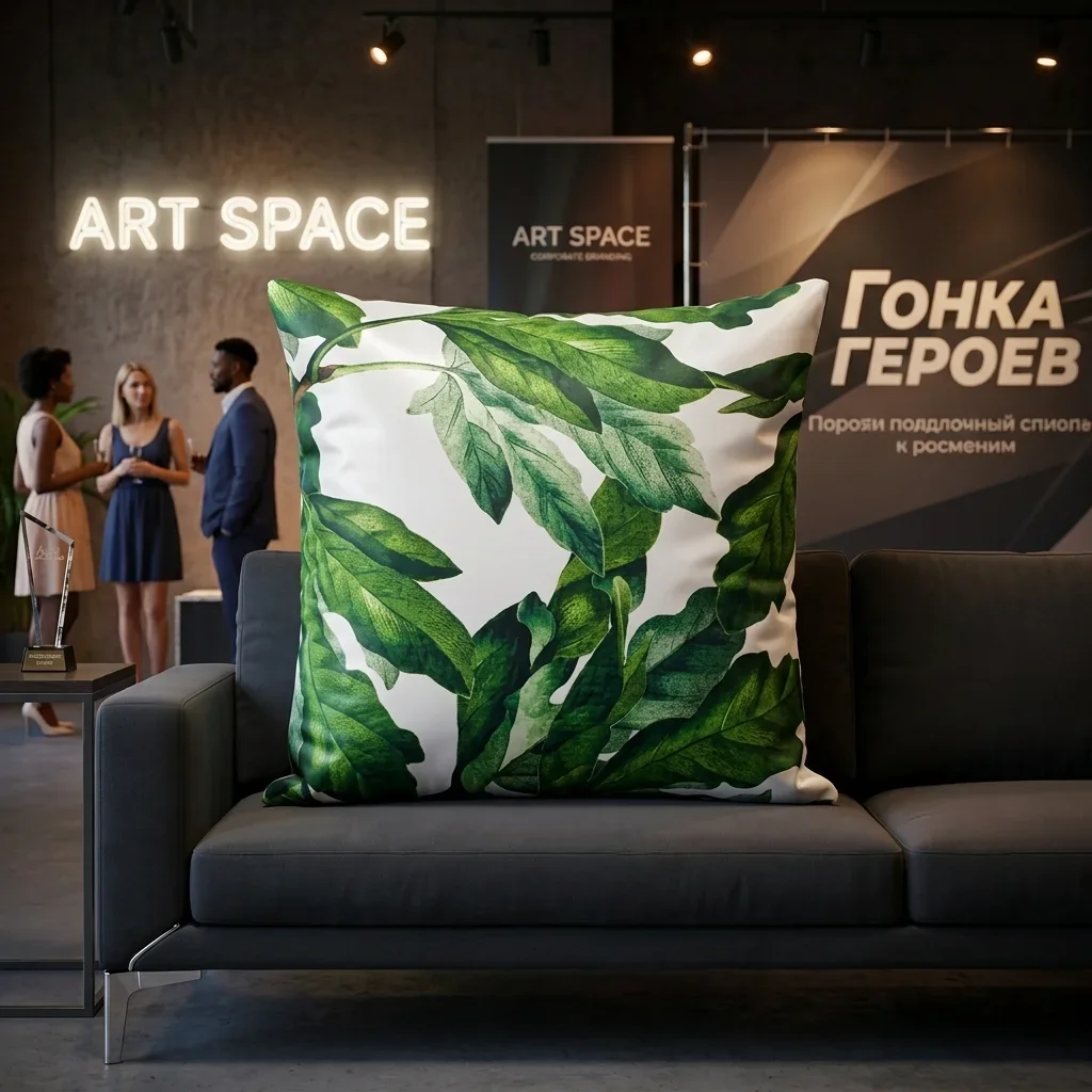 Аренда подушки Leaf