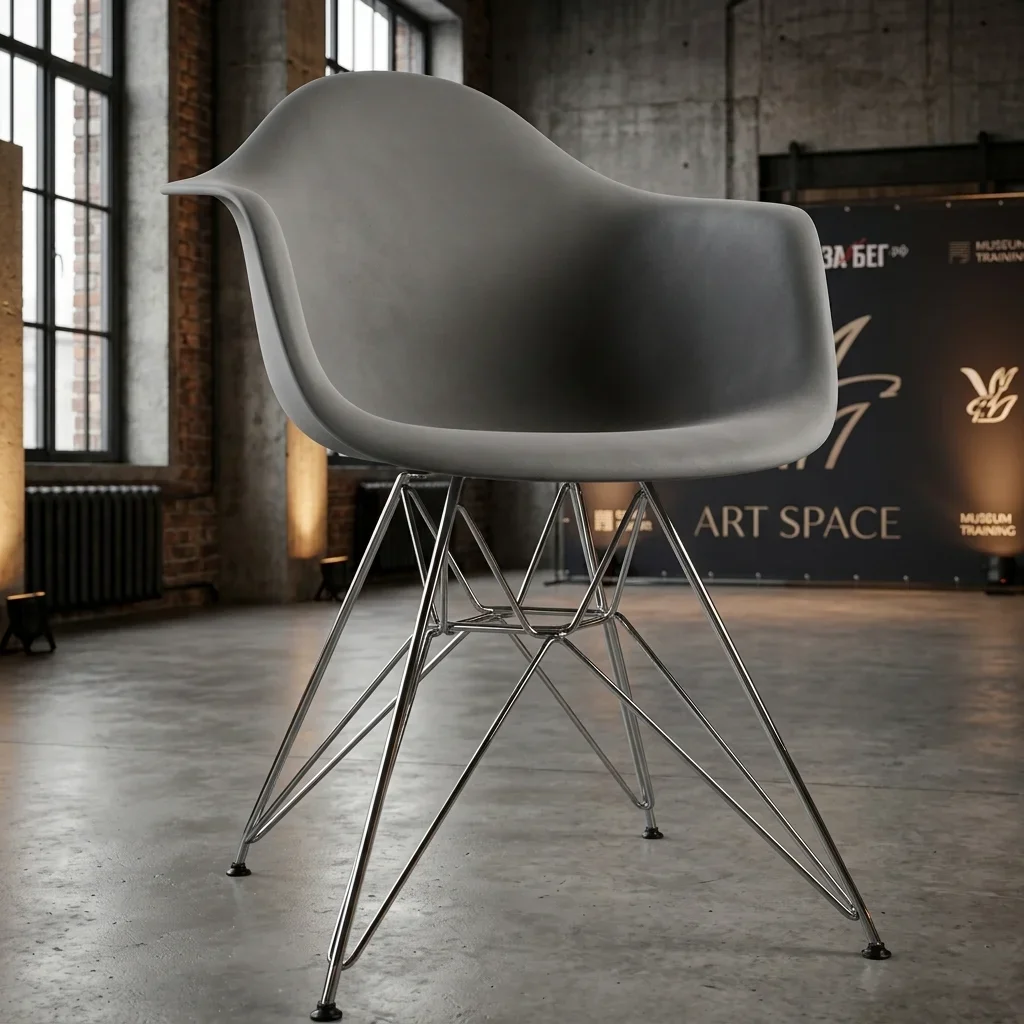 Аренда серого стула Eames